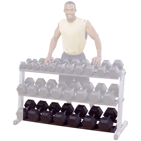 Professional discount dumbbell rack