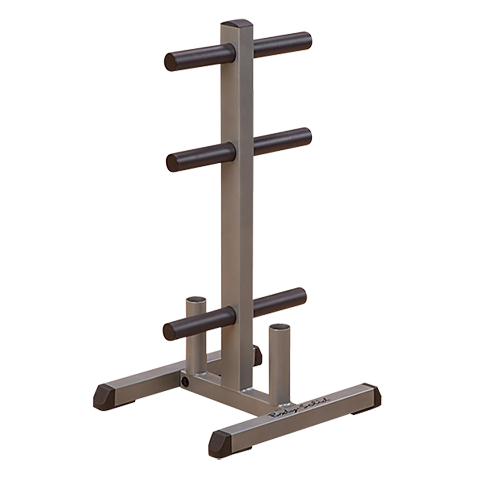 Body Solid Olympic Plate Tree Bar Holder