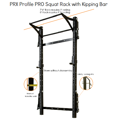 Prx profile pro squat discount rack