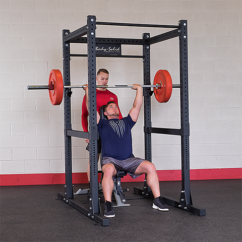 Body solid bench clearance rack