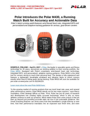 Polar M430 Advanced Running Watch