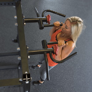 Body-Solid Commercial Extended Double Power Rack Package