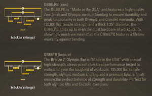 Body-Solid Olympic Power Bars